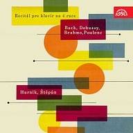 Hudba Recital pro klavír na 4 ruce /Bach, Debussy, Brahms, Poulenc