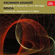 Hudba Krommer-Kramář: Koncert pro klarinet a orchestr Es dur, op. 36, Benda: Koncert pro cembalo a smyčcový orchestr g moll