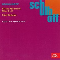 Hudba Schulhoff: Smyčcové kvartety č. 0 - 2