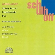 Hudba Schulhoff: Divertimento, Sextet, Duo / Komorní dílo Vol. 2