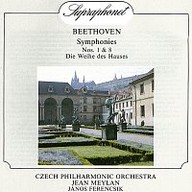 Hudba Beethoven: Symfonie č. 1 a 8, Zasvěcení domu