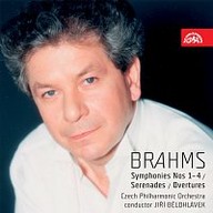 Hudba Brahms: Symfonie č. 1 - 4, Serenády, předehry