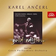 Hudba Ančerl Gold Edition 3. Mendelssohn-Bartholdy, Bruch & Berg: Koncerty pro housle a orchestr