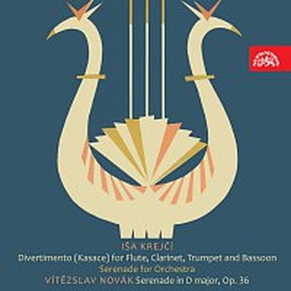 Hudba Krejčí: Divertimento, Serenáda pro orchestr, Novák: Serenáda D dur