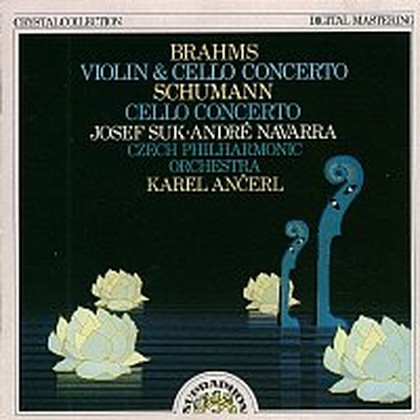 Hudba Brahms, Schumann: Koncerty pro housle a violoncello a moll