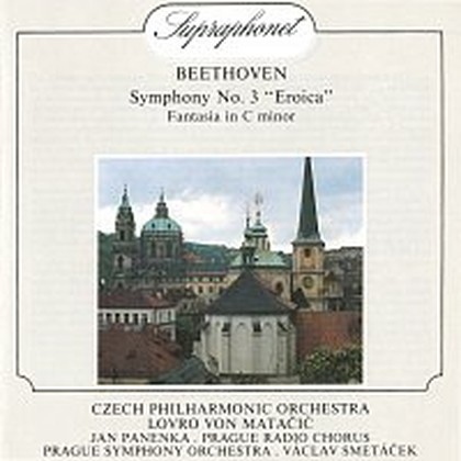 Hudba Beethoven: Symfonie č. 3 Es dur, Eroica, Fantazie c moll
