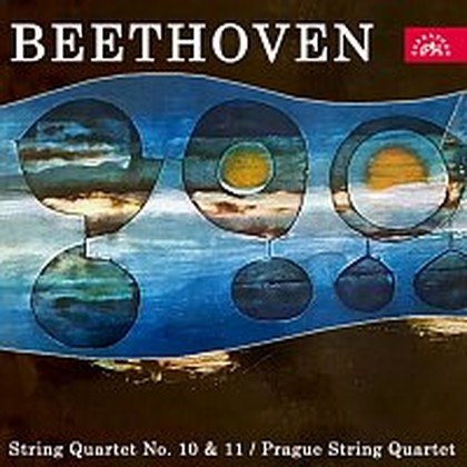 Hudba Beethoven: Smyčcový kvartet č. 10 Es dur Harfový, Smyčcový kvartet č. 11 f moll