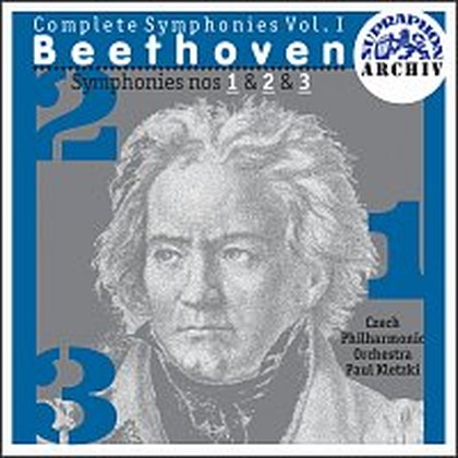 Hudba Beethoven: Symfonie č. 1-3, Egmont (předehra)