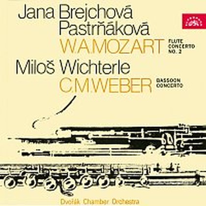 Hudba Mozart: Koncert pro flétnu č. 2 - Weber: Koncert pro fagot