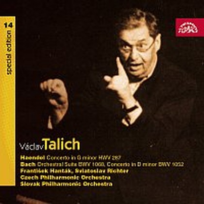Hudba Talich Special Edition 14. Händel: Koncert pro hoboj a smyčc.orch. - Bach: Orchestrální suita, Koncert pro cembalo a orch.